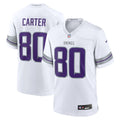Men's Minnesota Vikings Cris Carter White Alternate Retired Player Game Jersey