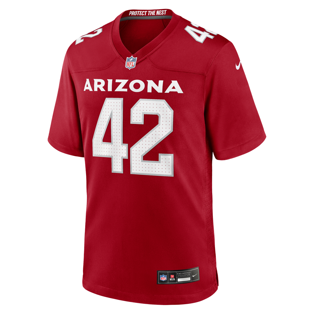Men's Arizona Cardinals Dadrion Taylor-Demerson Cardinal Team Game Jersey