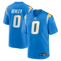 Men's Los Angeles Chargers Daiyan Henley Powder Blue Team Game Jersey