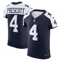 Men's Dallas Cowboys Dak Prescott Navy Alternate Vapor F.U.S.E. Elite Jersey
