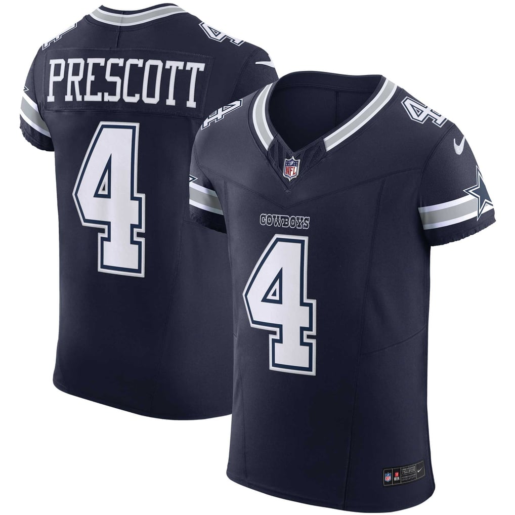 Men's Dallas Cowboys Dak Prescott Navy Team Vapor F.U.S.E. Elite Jersey