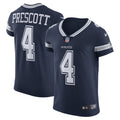 Men's Dallas Cowboys Dak Prescott Navy Vapor Elite Player Team Jersey