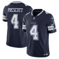 Men's Dallas Cowboys Dak Prescott Navy Vapor F.U.S.E. Limited Jersey