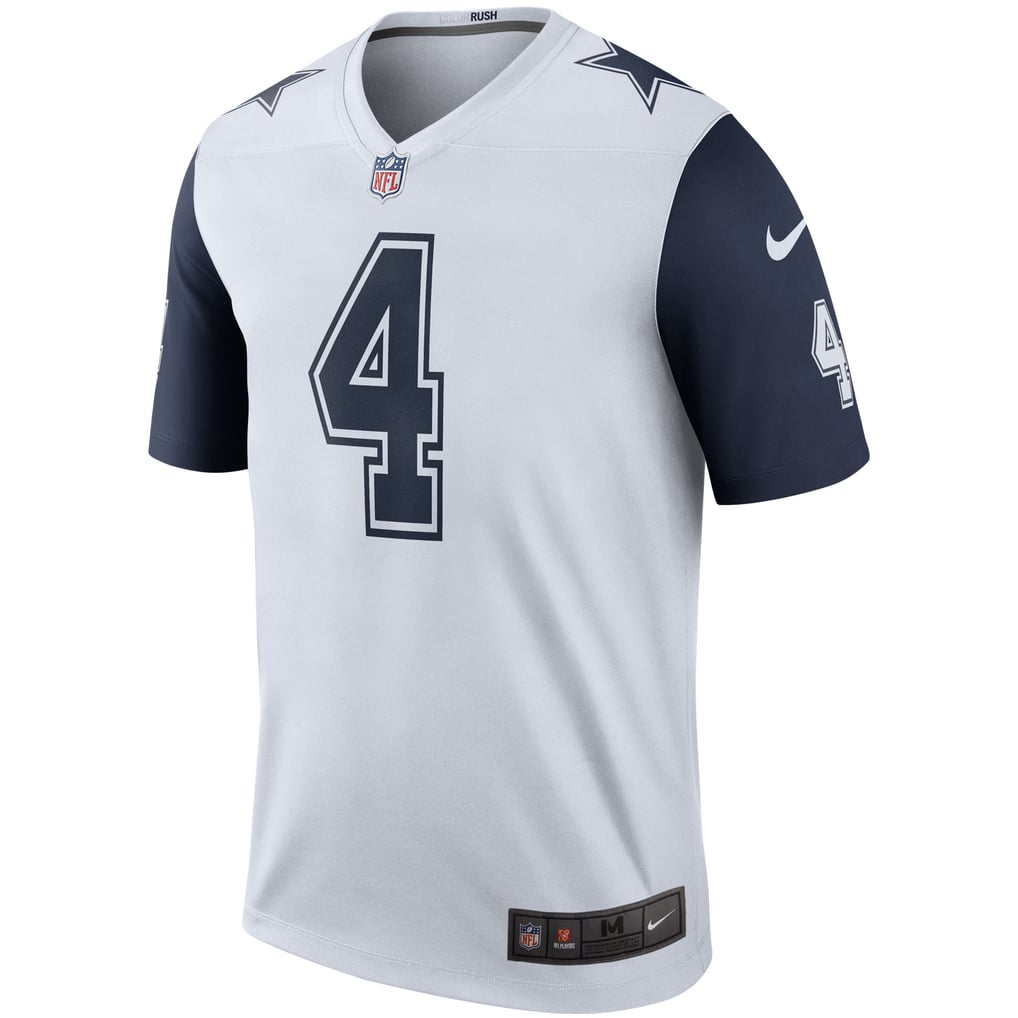 Men's Dallas Cowboys Dak Prescott White Legend Player Performance Top