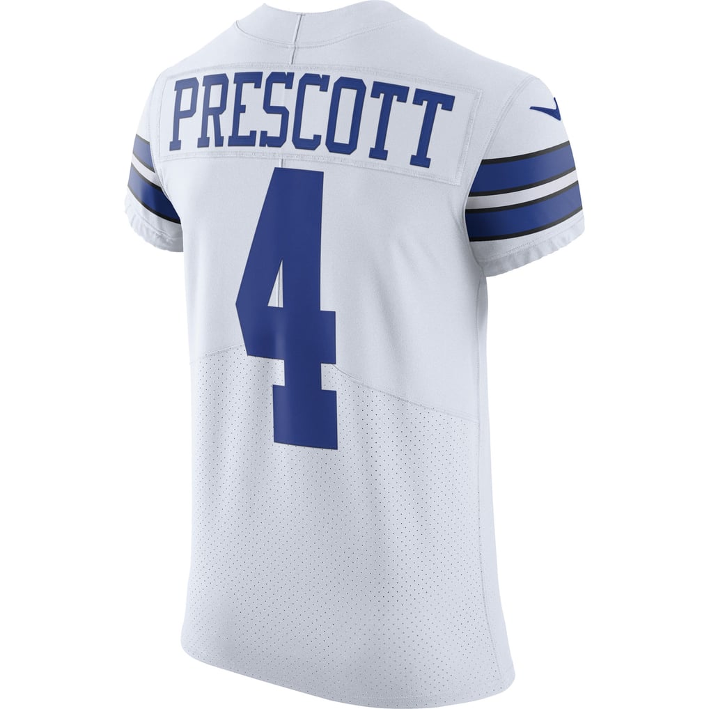 Men's Dallas Cowboys Dak Prescott White Vapor Elite Player Jersey