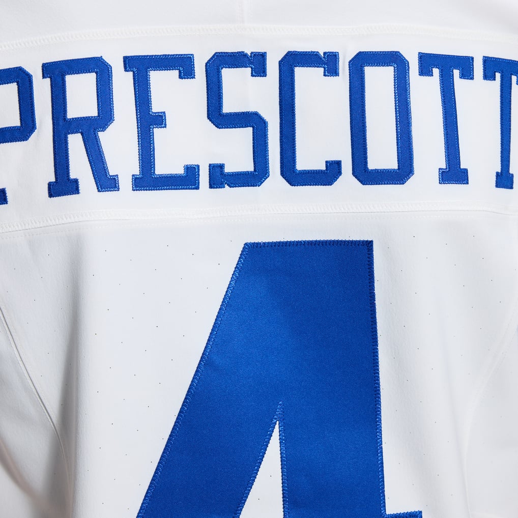 Men's Dallas Cowboys Dak Prescott White Vapor F.U.S.E. Elite Jersey