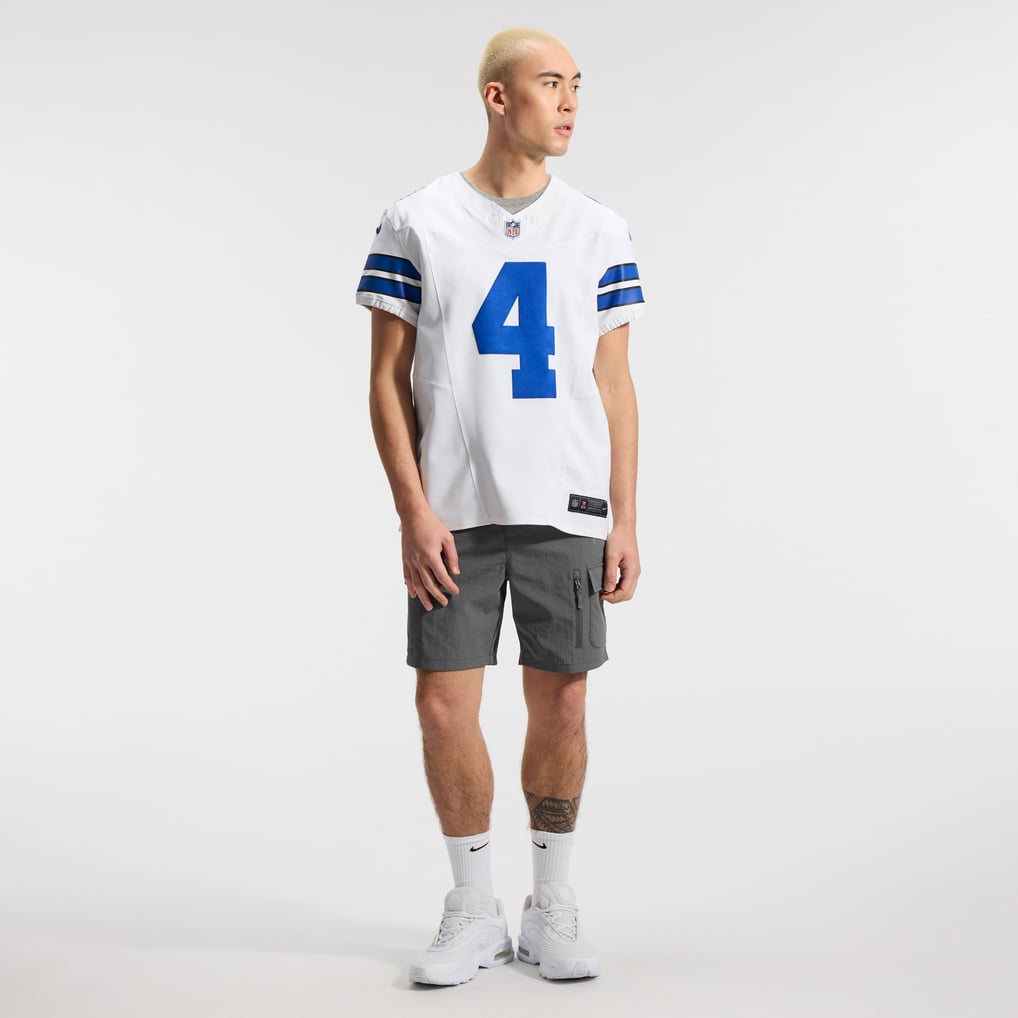 Men's Dallas Cowboys Dak Prescott White Vapor F.U.S.E. Elite Jersey