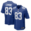 Men's New York Giants Dalen Cambre Royal Team Game Jersey