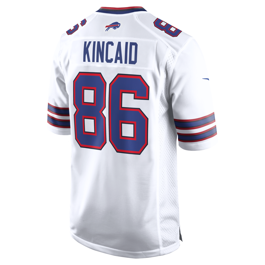 Men's Buffalo Bills Dalton Kincaid White Game Jersey