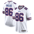 Men's Buffalo Bills Dalton Kincaid White Game Jersey
