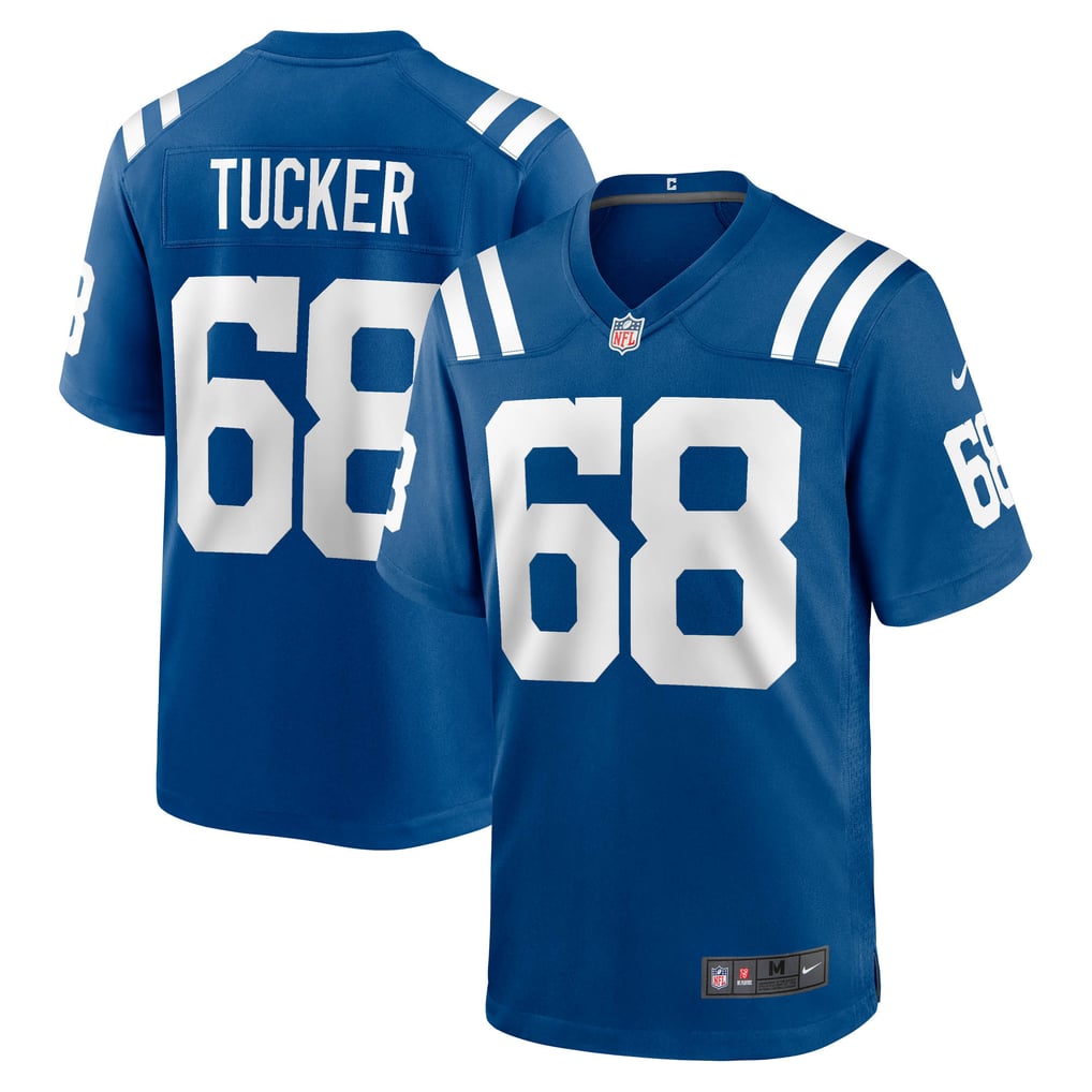 Men's Indianapolis Colts Dalton Tucker Royal Team Game Jersey