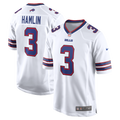 Men's Buffalo Bills Damar Hamlin White Game Jersey