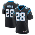 Men's Carolina Panthers Damarri Mathis Black Team Game Jersey