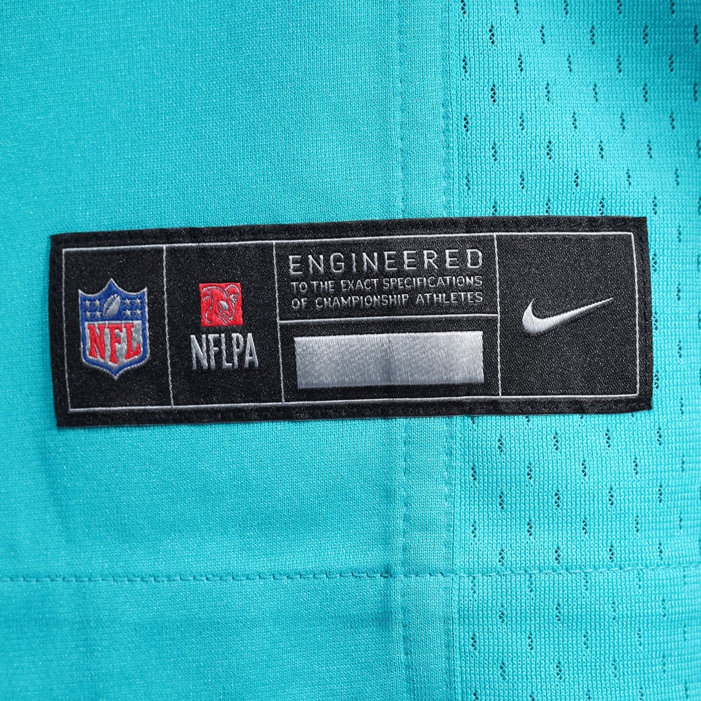 Men's Miami Dolphins Dan Marino Aqua Game Retired Player Jersey