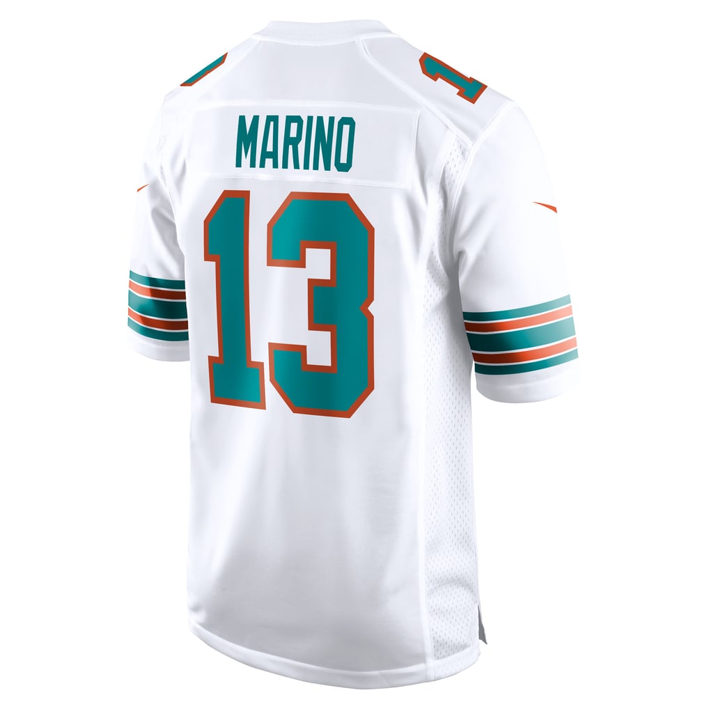Men's Miami Dolphins Dan Marino White Retired Player Jersey