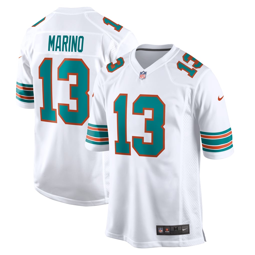 Men's Miami Dolphins Dan Marino White Retired Player Jersey