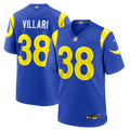 Men's Los Angeles Rams Dan Villari Royal Game Jersey