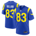 Men's Los Angeles Rams Dan Villari Royal Team Game Jersey