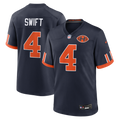 Men's Chicago Bears D'Andre Swift Navy 2026 Rivalries Collection Game Jersey