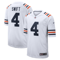Men's Chicago Bears D'Andre Swift White Alternate Game Jersey