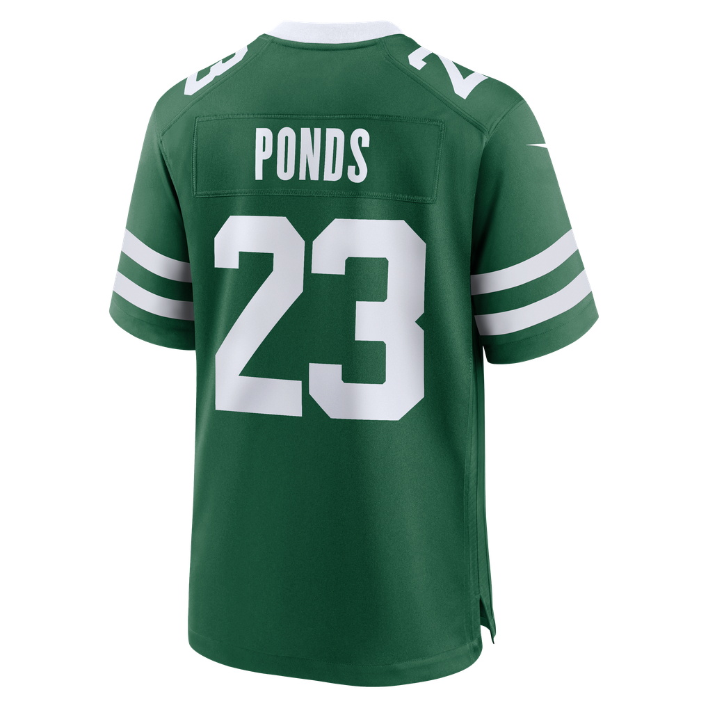 Men's New York Jets D'Angelo Ponds Legacy Green Game Jersey