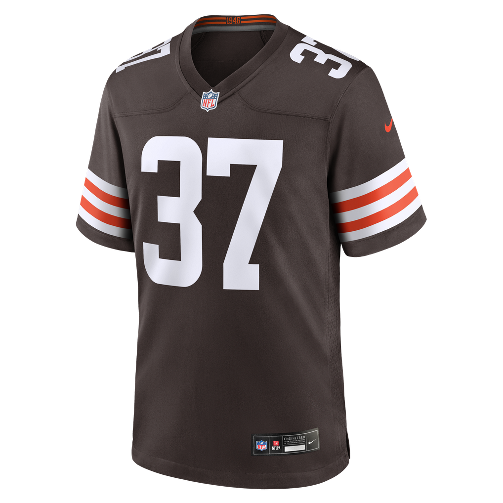 Men's Cleveland Browns D'Angelo Ross Brown Team Game Jersey