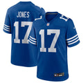 Men's Indianapolis Colts Daniel Jones Royal Alternate Game Jersey