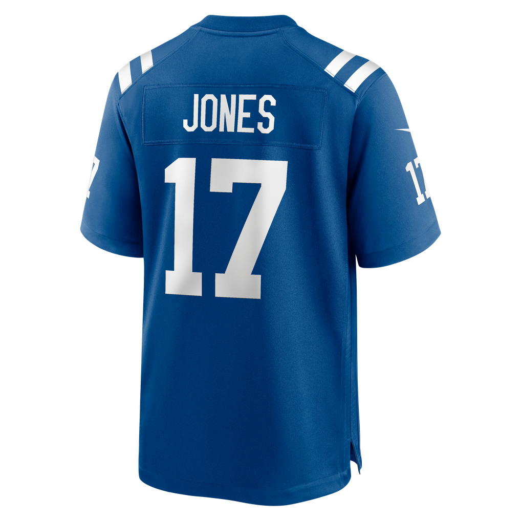 Men's Indianapolis Colts Daniel Jones Royal Team Game Jersey