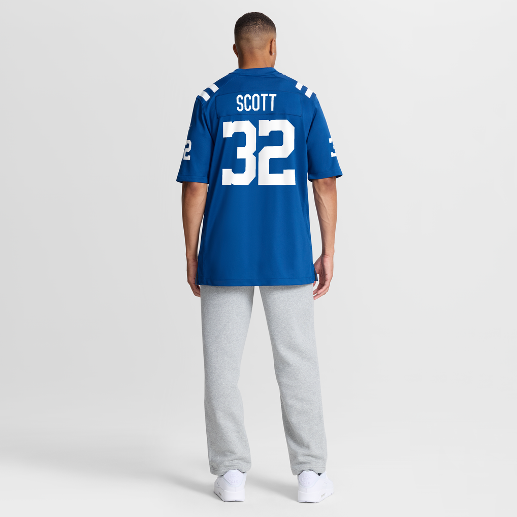 Men's Indianapolis Colts Daniel Scott Royal Team Game Jersey