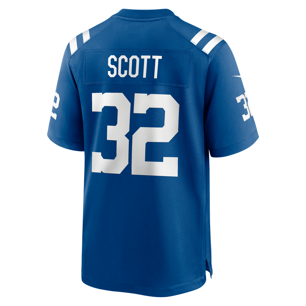Men's Indianapolis Colts Daniel Scott Royal Team Game Jersey