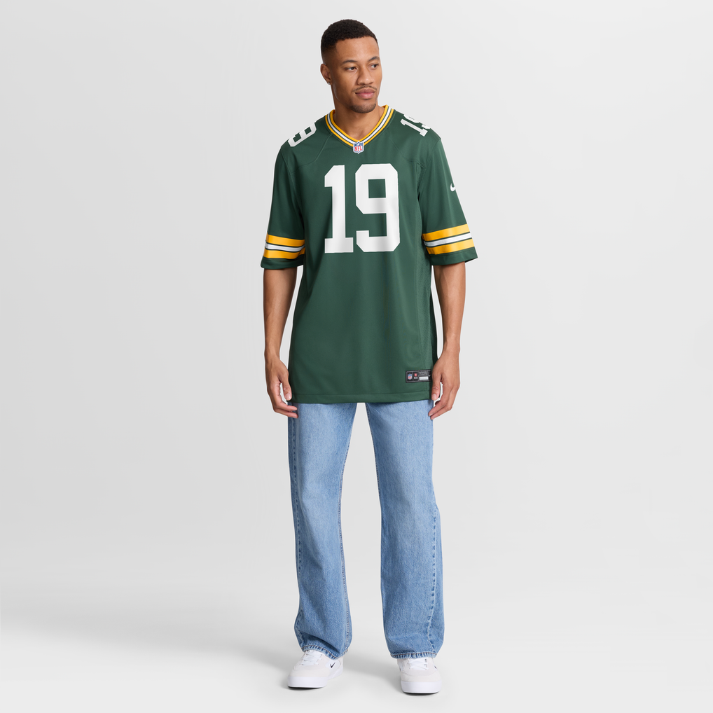 Men's Green Bay Packers Daniel Whelan Green Game Jersey