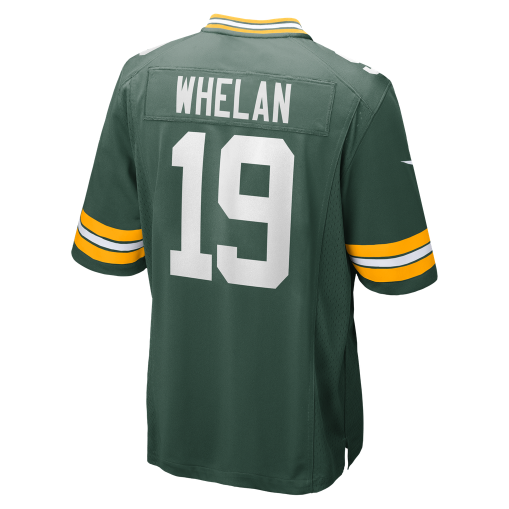 Men's Green Bay Packers Daniel Whelan Green Game Jersey