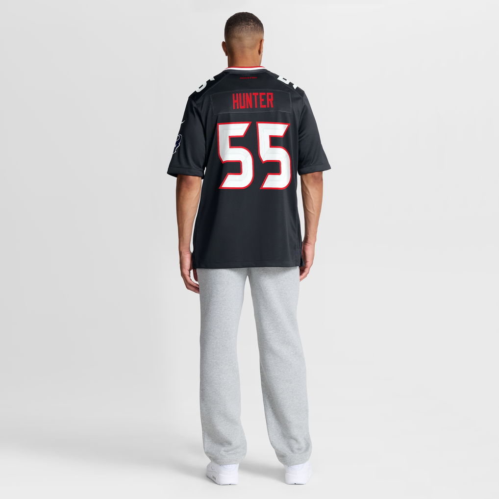 Men's Houston Texans Danielle Hunter Navy Team Game Jersey