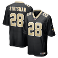Men's New Orleans Saints Danny Stutsman Black Team Game Jersey