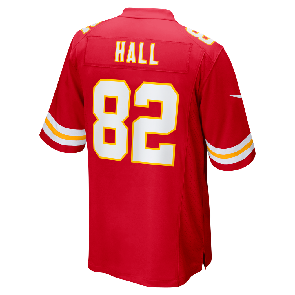 Men's Kansas City Chiefs Dante Hall Red Retired Player Game Jersey