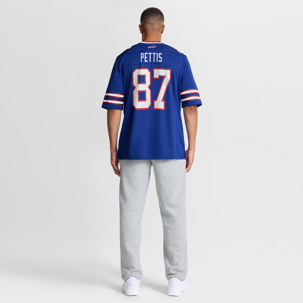 Men's Buffalo Bills Dante Pettis Royal Team Game Jersey