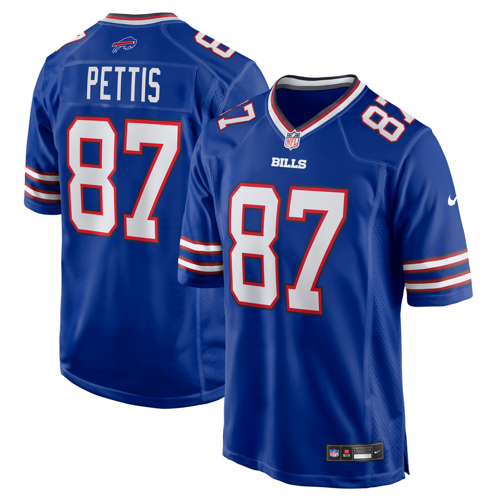 Men's Buffalo Bills Dante Pettis Royal Team Game Jersey