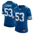 Men's Indianapolis Colts Darius Leonard Royal Alternate Vapor Limited Jersey