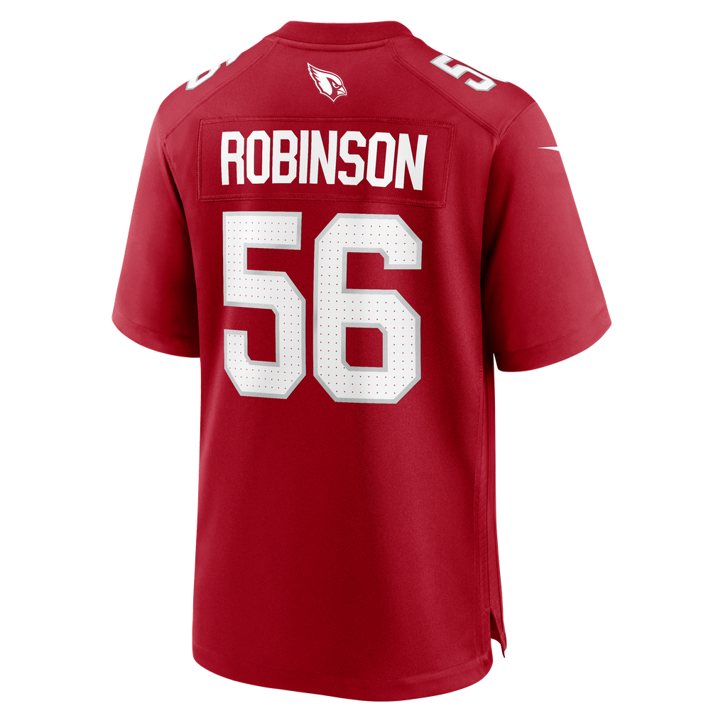 Men's Arizona Cardinals Darius Robinson Cardinal Player Game Jersey