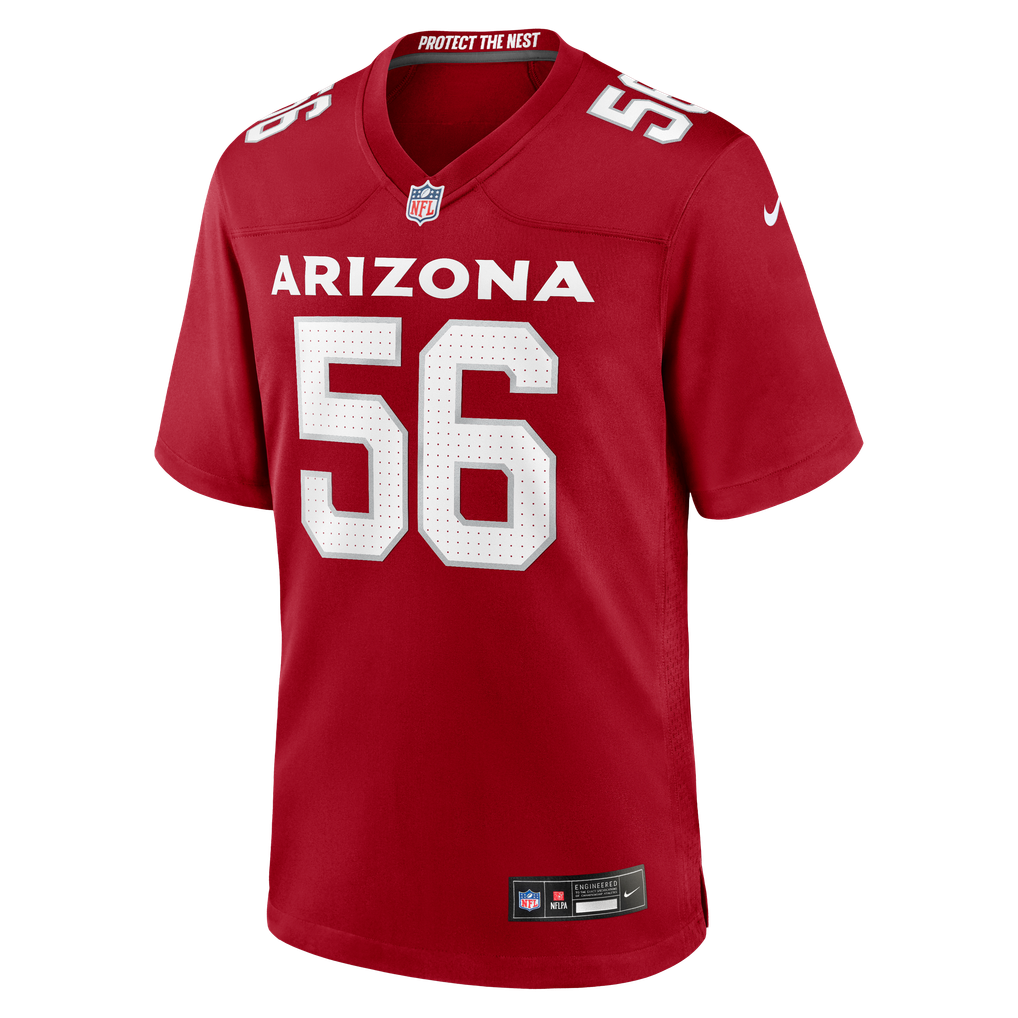 Men's Arizona Cardinals Darius Robinson Cardinal Team Game Jersey