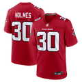 Men's Atlanta Falcons Darnay Holmes Red Team Game Jersey