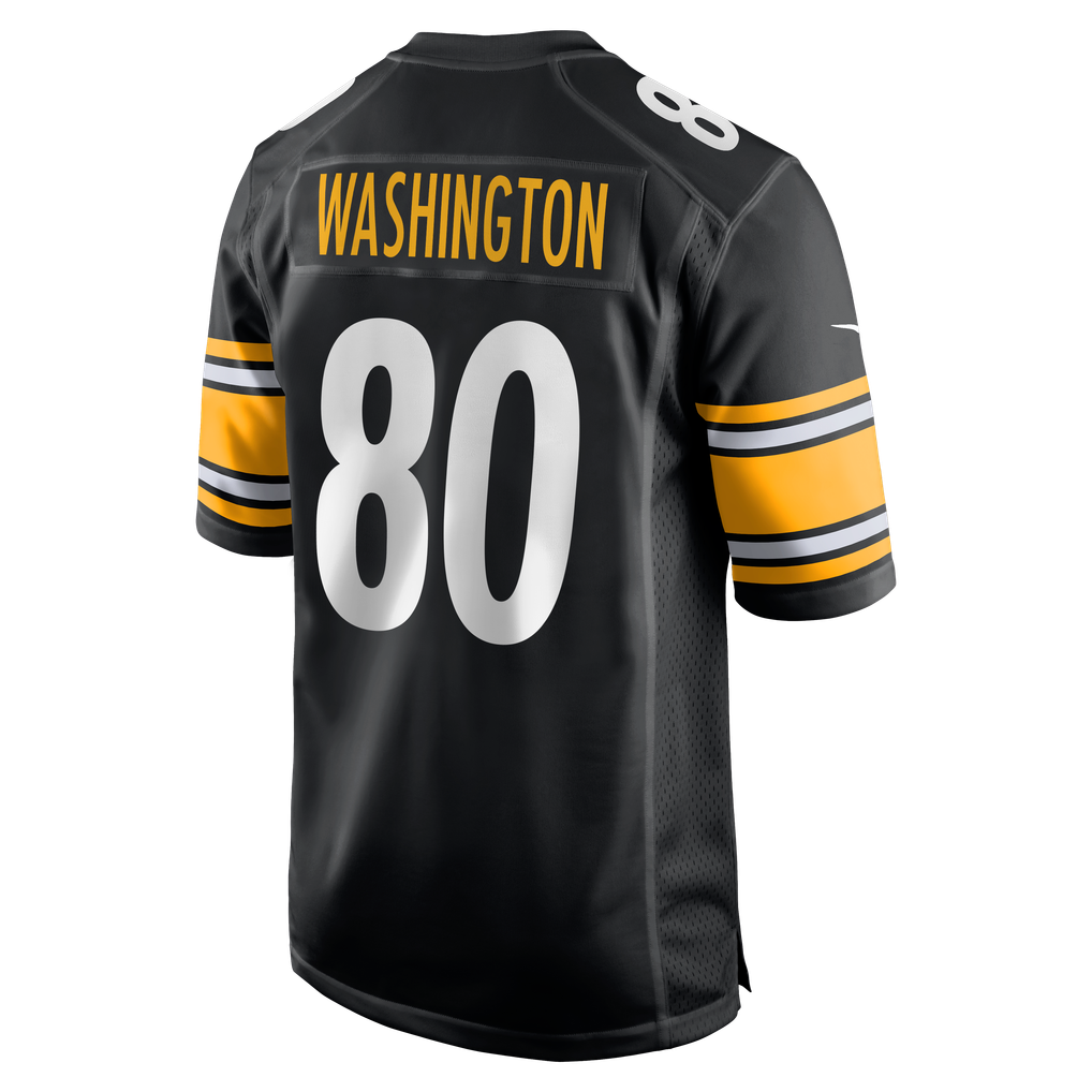 Men's Pittsburgh Steelers Darnell Washington Black Game Jersey