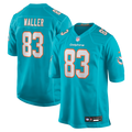 Men's Miami Dolphins Darren Waller Aqua Team Game Jersey