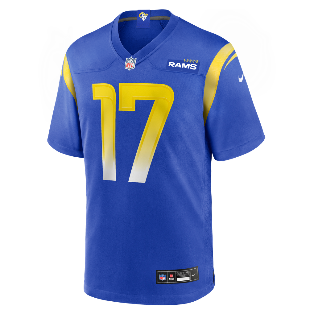 Men's Los Angeles Rams Davante Adams Royal Game Player Jersey