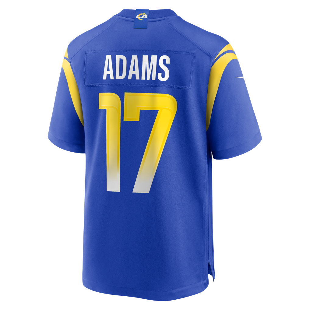 Men's Los Angeles Rams Davante Adams Royal Game Player Jersey