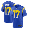 Men's Los Angeles Rams Davante Adams Royal Game Player Jersey