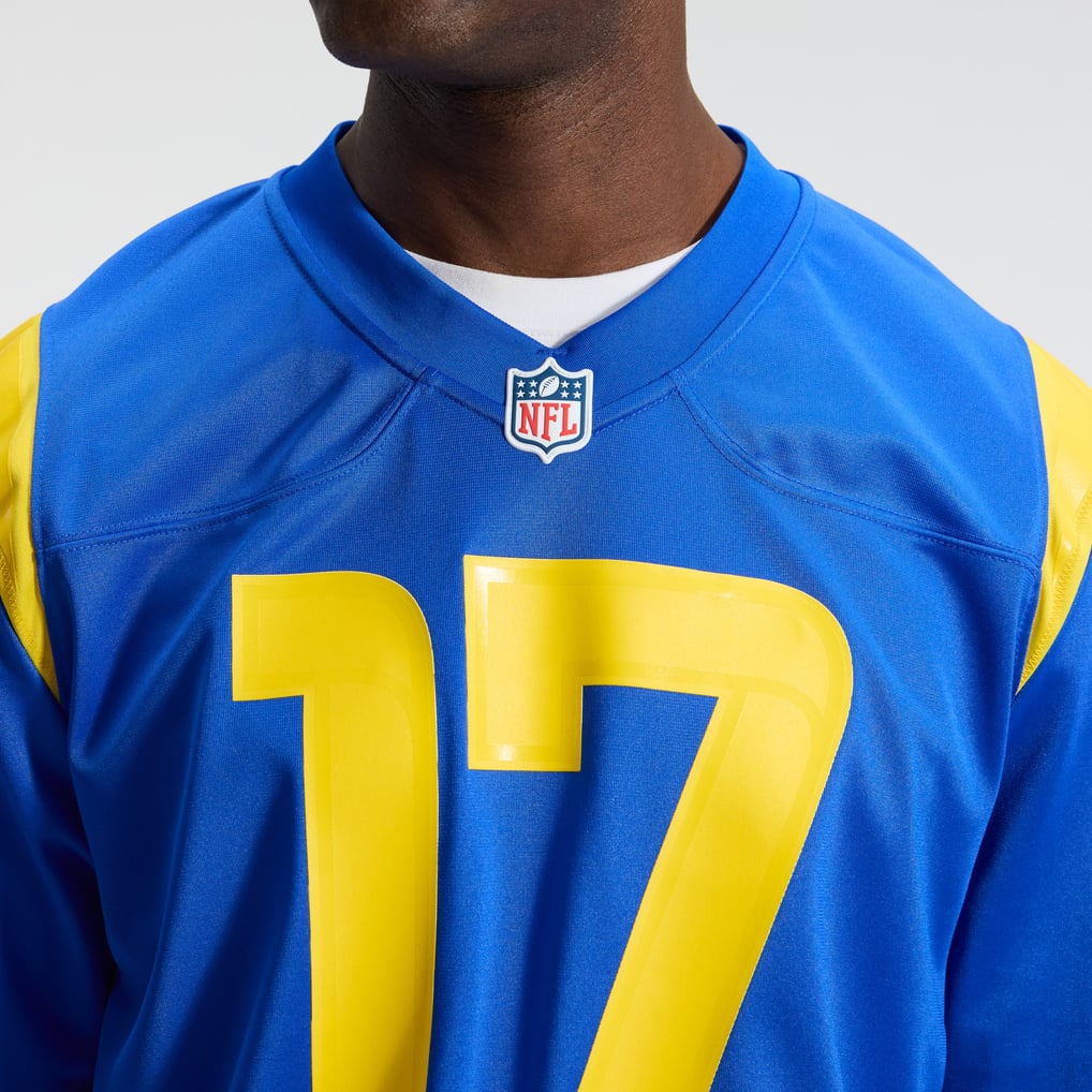 Men's Los Angeles Rams Davante Adams Royal Team Game Player Jersey