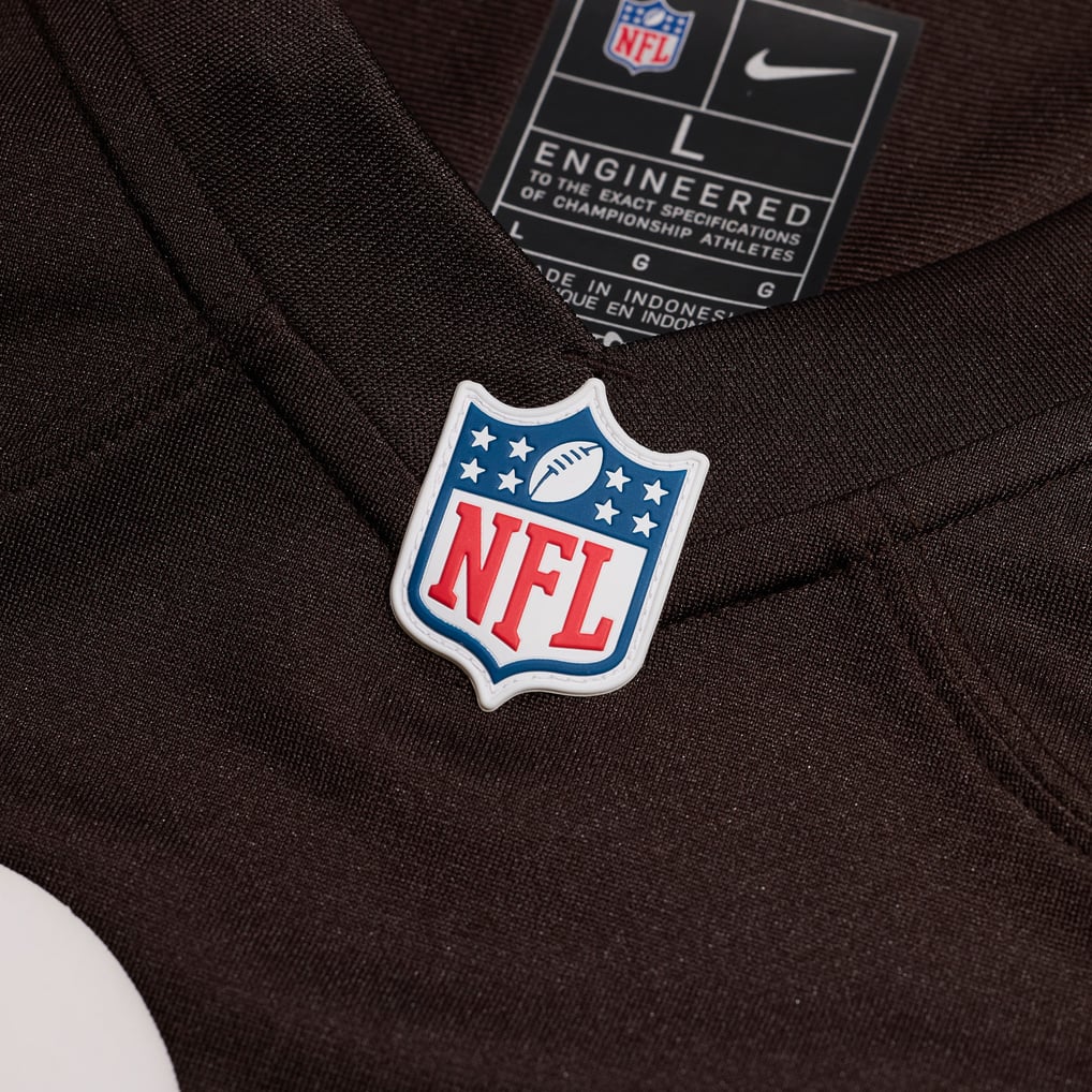 Men's Cleveland Browns David Bell Brown Game Jersey