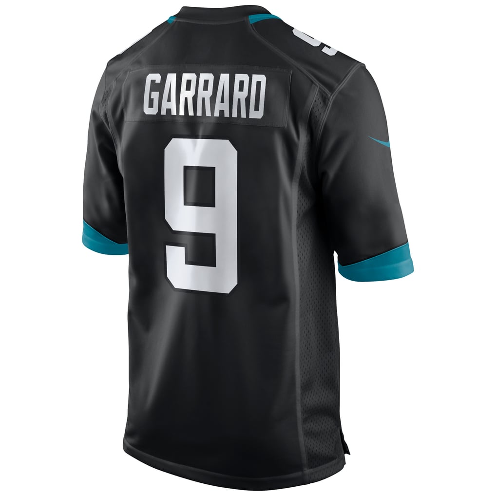 Men's Jacksonville Jaguars David Garrard Black Retired Player Alternate Game Jersey