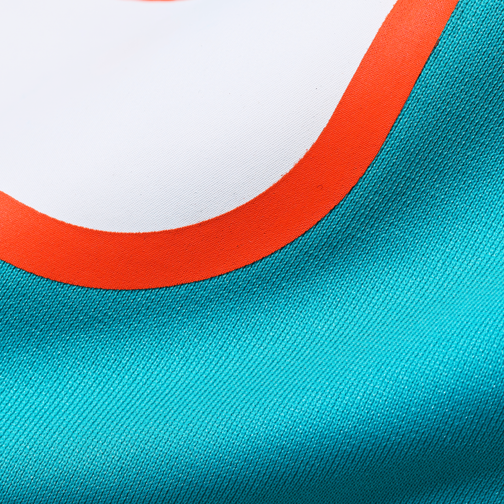 Men's Miami Dolphins David Long Jr. Aqua Game Jersey